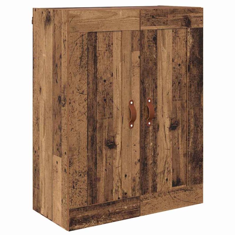 Casa si Gradina - Mobilier - Comode si corpuri - Comode - Usi pentru dulapuri montate pe perete 2 pcs Lemn Vechi - Infinity.ro