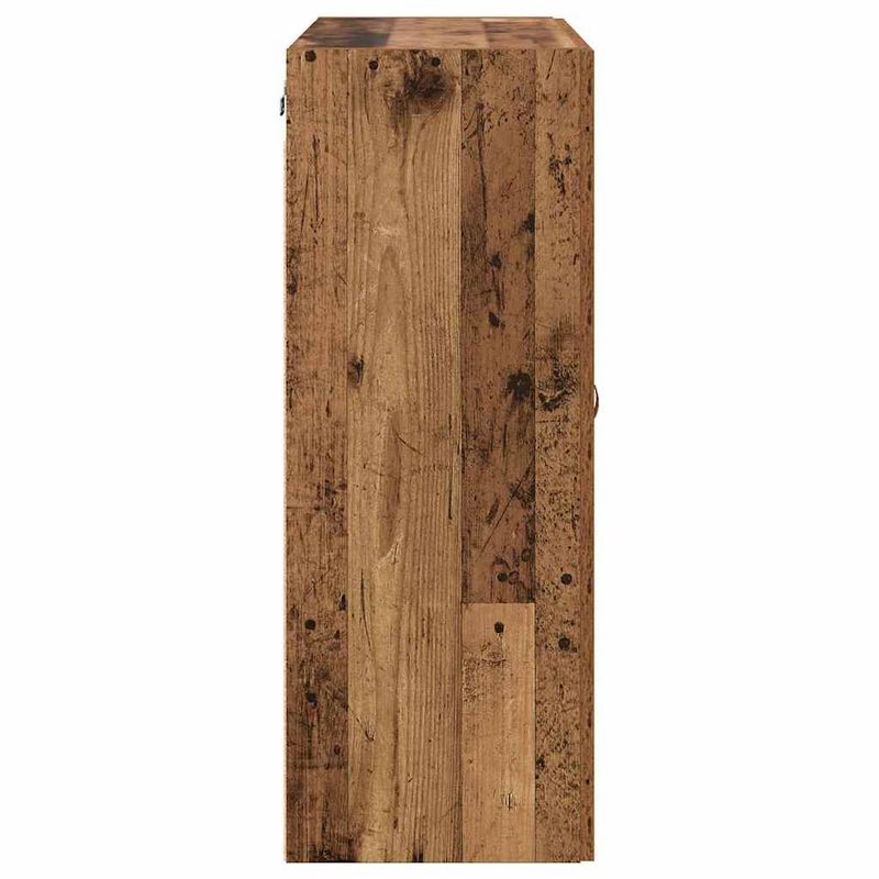 Casa si Gradina - Mobilier - Comode si corpuri - Comode - Usi pentru dulapuri montate pe perete 2 pcs Lemn Vechi - Infinity.ro