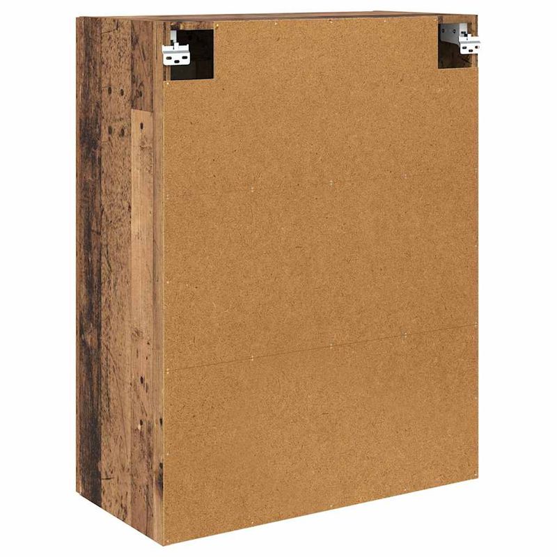 Casa si Gradina - Mobilier - Comode si corpuri - Comode - Usi pentru dulapuri montate pe perete 2 pcs Lemn Vechi - Infinity.ro