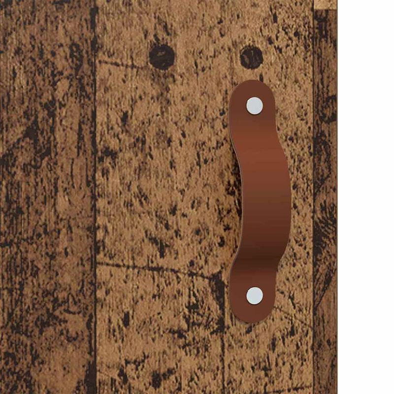 Casa si Gradina - Mobilier - Comode si corpuri - Comode - Usi pentru dulapuri montate pe perete 2 pcs Lemn Vechi - Infinity.ro