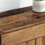Casa si Gradina - Mobilier - Comode si corpuri - Comode - Usi pentru dulapuri montate pe perete 2 pcs Lemn Vechi - Infinity.ro