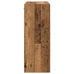 Casa si Gradina - Mobilier - Comode si corpuri - Comode - Usi pentru dulapuri montate pe perete 2 pcs Lemn Vechi - Infinity.ro