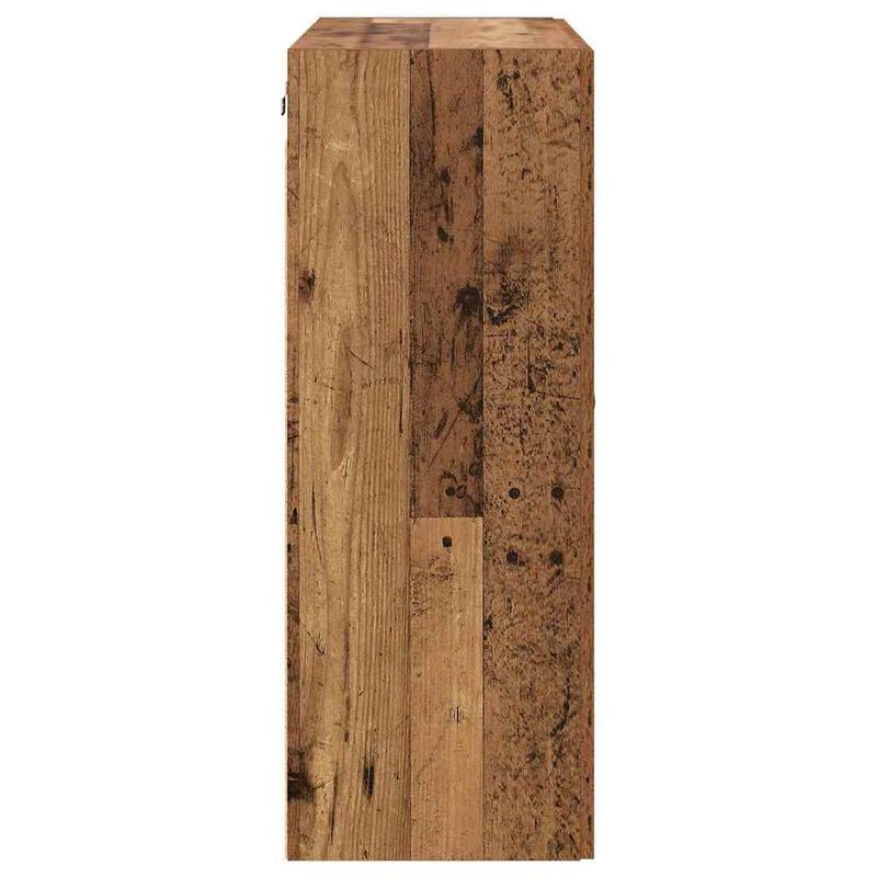Casa si Gradina - Mobilier - Comode si corpuri - Comode - Usi pentru dulapuri montate pe perete 2 pcs Lemn Vechi - Infinity.ro