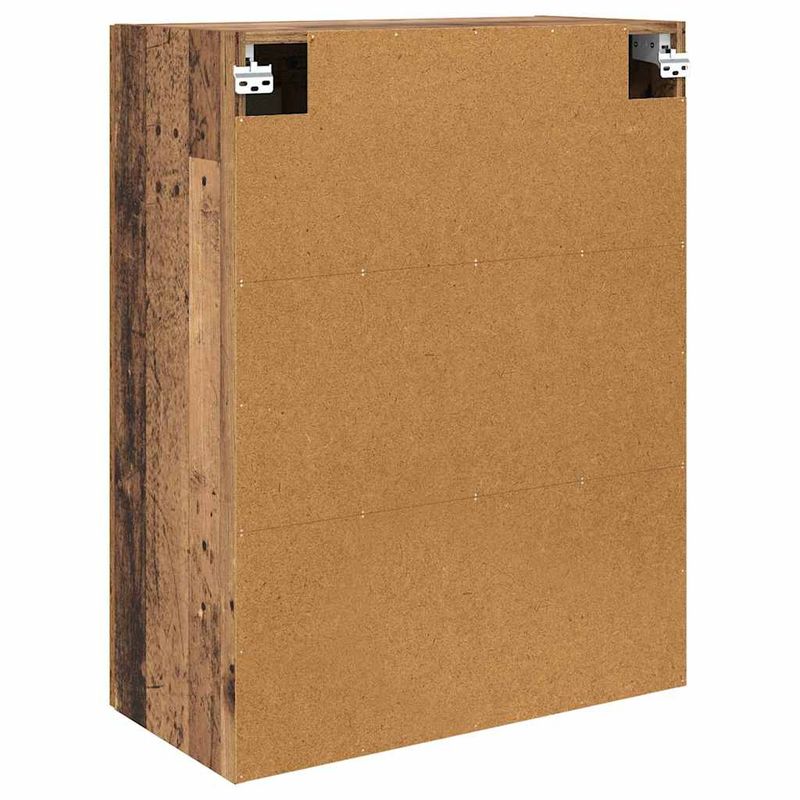 Casa si Gradina - Mobilier - Comode si corpuri - Comode - Usi pentru dulapuri montate pe perete 2 pcs Lemn Vechi - Infinity.ro