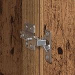 Casa si Gradina - Mobilier - Comode si corpuri - Comode - Usi pentru dulapuri montate pe perete 2 pcs Lemn Vechi - Infinity.ro
