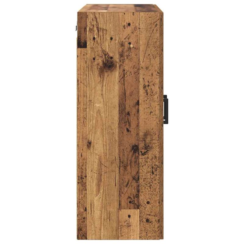 Casa si Gradina - Mobilier - Comode si corpuri - Comode - Usi pentru dulapuri montate pe perete 2 pcs Lemn Vechi - Infinity.ro