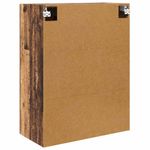 Casa si Gradina - Mobilier - Comode si corpuri - Comode - Usi pentru dulapuri montate pe perete 2 pcs Lemn Vechi - Infinity.ro