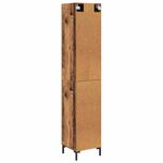 Casa si Gradina - Mobilier - Comode si corpuri - Corpuri bucatarie - Bufet Lemn Vechi 34,5 x 34 x 180 cm Lemn compozit - Infinity.ro