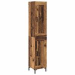 Casa si Gradina - Mobilier - Comode si corpuri - Corpuri bucatarie - Bufet Lemn Vechi 34,5 x 34 x 180 cm Lemn compozit - Infinity.ro