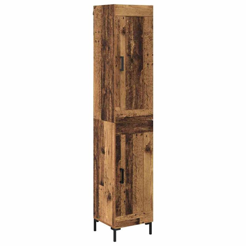 Casa si Gradina - Mobilier - Comode si corpuri - Corpuri bucatarie - Bufet Lemn Vechi 34,5 x 34 x 180 cm Lemn compozit - Infinity.ro