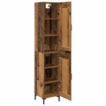 Casa si Gradina - Mobilier - Comode si corpuri - Corpuri bucatarie - Bufet Lemn Vechi 34,5 x 34 x 180 cm Lemn compozit - Infinity.ro