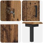 Casa si Gradina - Mobilier - Comode si corpuri - Corpuri bucatarie - Bufet Lemn Vechi 34,5 x 34 x 180 cm Lemn compozit - Infinity.ro