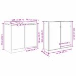 Casa si Gradina - Mobilier - Seturi de mobilier - Seturi baie - Set dulap baie cu raft cu usa 3 pcs Stejar Negru Lemn compozit - Infinity.ro