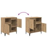 Casa si Gradina - Mobilier - Comode si corpuri - Comode - Bufeturi 2 pcs Stejar Artizanal 60 x 35 x 70 cm Lemn compozit - Infinity.ro