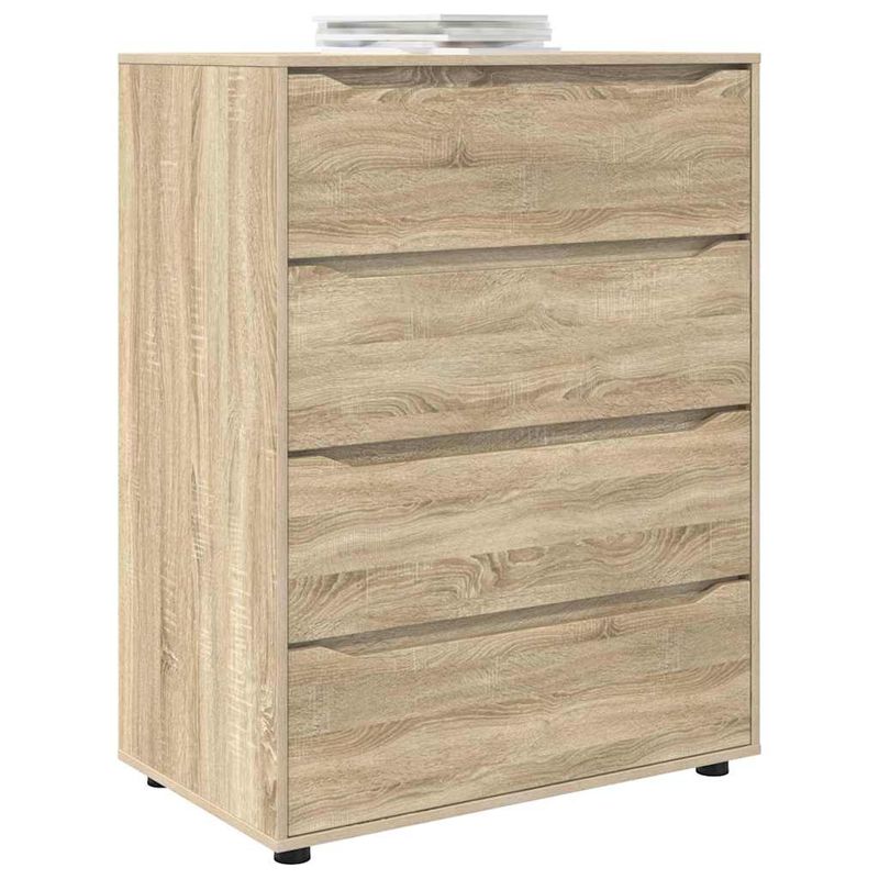 Casa si Gradina - Mobilier - Dulapuri si sifoniere - Dulapuri - Dulapuri de depozitare 2 pcs Stejar Sonoma 80 x 48 x 105 cm - Infinity.ro