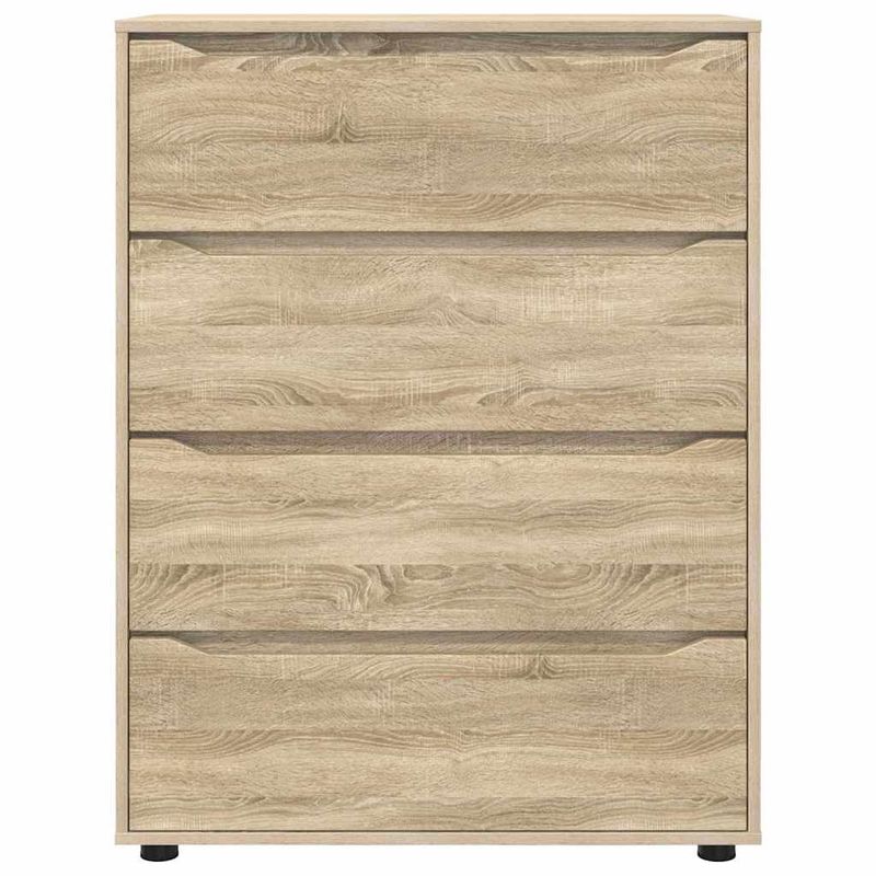Casa si Gradina - Mobilier - Dulapuri si sifoniere - Dulapuri - Dulapuri de depozitare 2 pcs Stejar Sonoma 80 x 48 x 105 cm - Infinity.ro