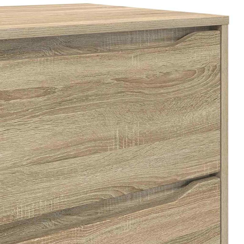 Casa si Gradina - Mobilier - Dulapuri si sifoniere - Dulapuri - Dulapuri de depozitare 2 pcs Stejar Sonoma 80 x 48 x 105 cm - Infinity.ro