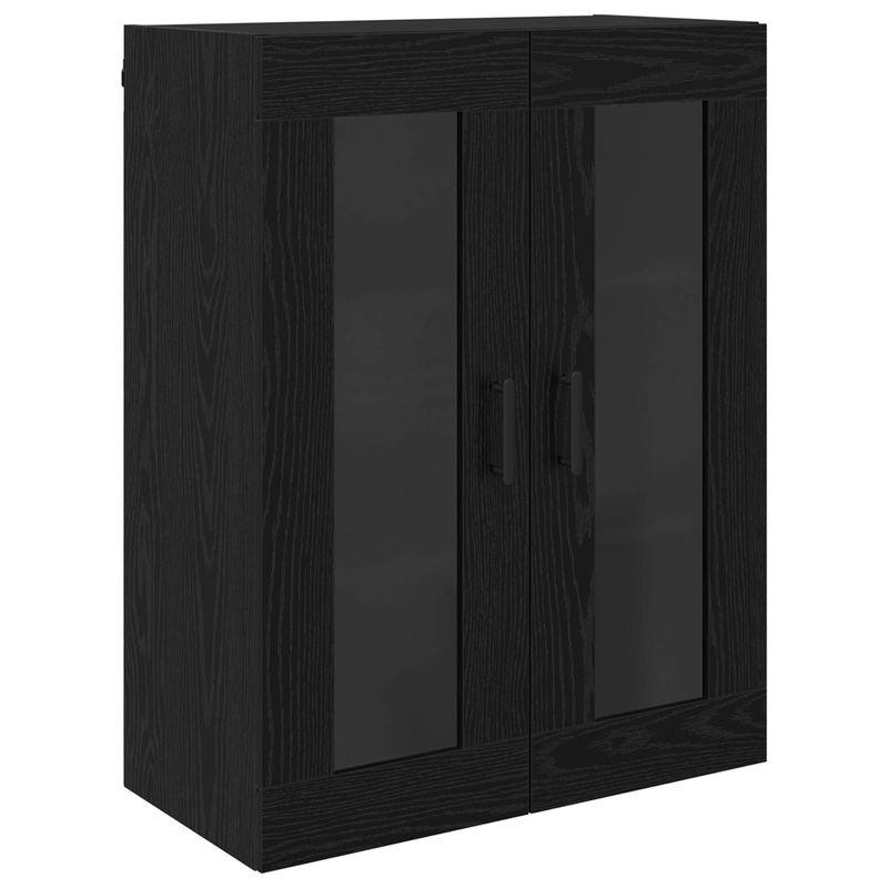 Casa si Gradina - Mobilier - Comode si corpuri - Corpuri bucatarie - Bufet Pe perete Stejar Negru 69,5 x 34 x 180 cm Lemn compozit - Infinity.ro