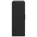 Casa si Gradina - Mobilier - Comode si corpuri - Comode - Usi pentru dulapuri montate pe perete 2 pcs Stejar Negru - Infinity.ro