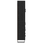 Casa si Gradina - Mobilier - Comode si corpuri - Corpuri bucatarie - Bufet Pe perete Stejar Negru 69,5 x 34 x 180 cm Lemn compozit - Infinity.ro