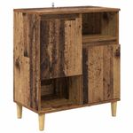 Casa si Gradina - Mobilier - Comode si corpuri - Comode - Bufeturi 2 pcs Lemn Vechi 60 x 35 x 70 cm Lemn compozit - Infinity.ro