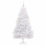 Casa si Gradina - Decoratiuni - Decoratiuni de sezon - Brad de Craciun artificial cu ramuri articulare Alb 180 cm - Infinity.ro
