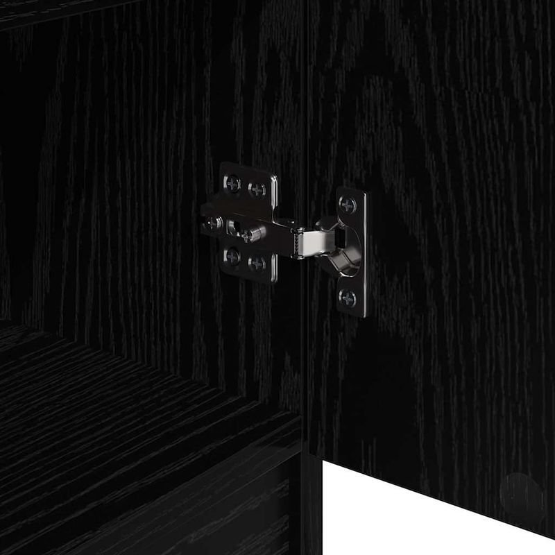 Casa si Gradina - Mobilier - Comode si corpuri - Corpuri bucatarie - Bufeturi 3 pcs Stejar negru 69,5 x 34 x 180 cm Lemn compozit - Infinity.ro