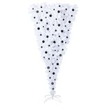 Casa si Gradina - Decoratiuni - Decoratiuni de sezon - Brad de Craciun artificial cu 300 LED Alb 240 cm PVC si Otel - Infinity.ro