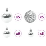 Casa si Gradina - Decoratiuni - Decoratiuni de sezon - Brad de Craciun artificial cu 150 LED Alb 120 cm PVC si Otel - Infinity.ro