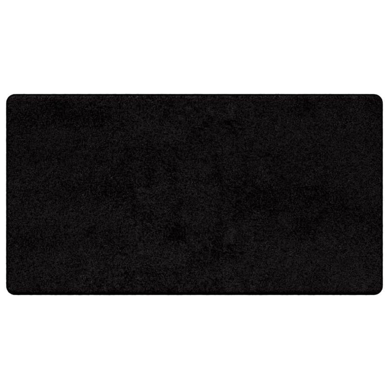 Casa si Gradina - Textile si covoare - Covoare - Covoare casa - Runner din covor Negru 80 x 150 cm 100% Polipropilena Tuft - Infinity.ro