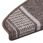 Casa si Gradina - Textile si covoare - Covoare - Covoare casa - Mochete autocolante pentru scara 15 pcs Maro 65 x 21 x 4 cm - Infinity.ro