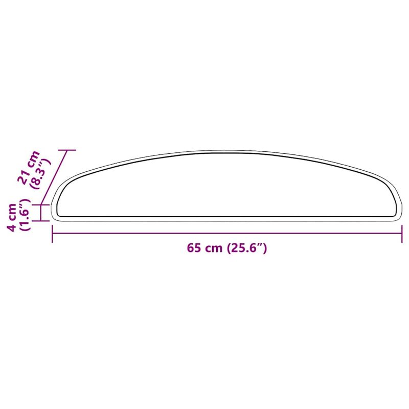 Casa si Gradina - Textile si covoare - Covoare - Covoare casa - Mochete autocolante pentru scara 15 pcs Maro 65 x 21 x 4 cm - Infinity.ro