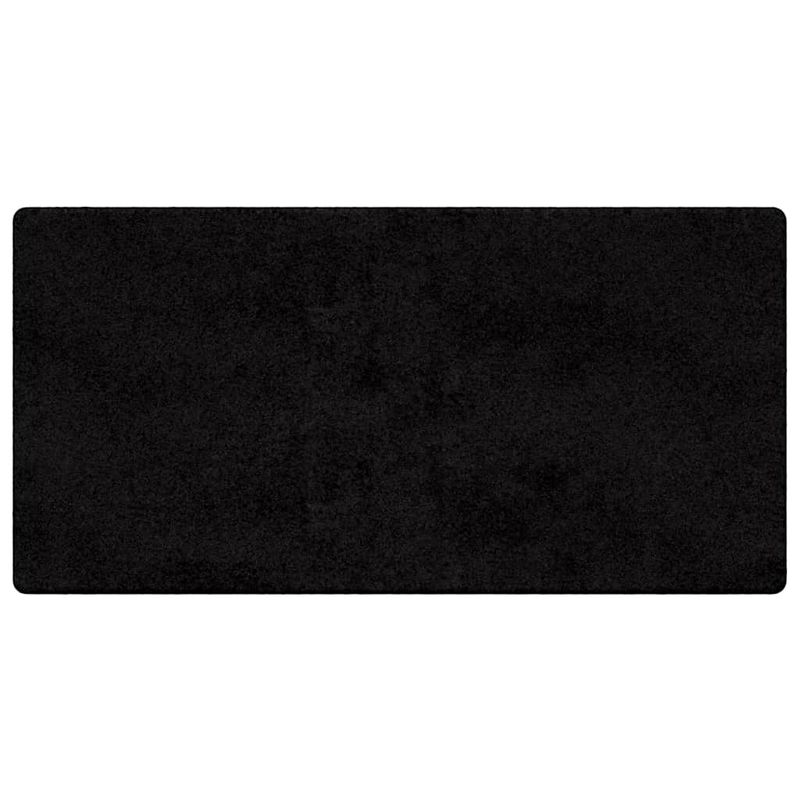 Casa si Gradina - Textile si covoare - Covoare - Covoare casa - Runner din covor Negru 100 x 200 cm 100% Polipropilena Tuft - Infinity.ro