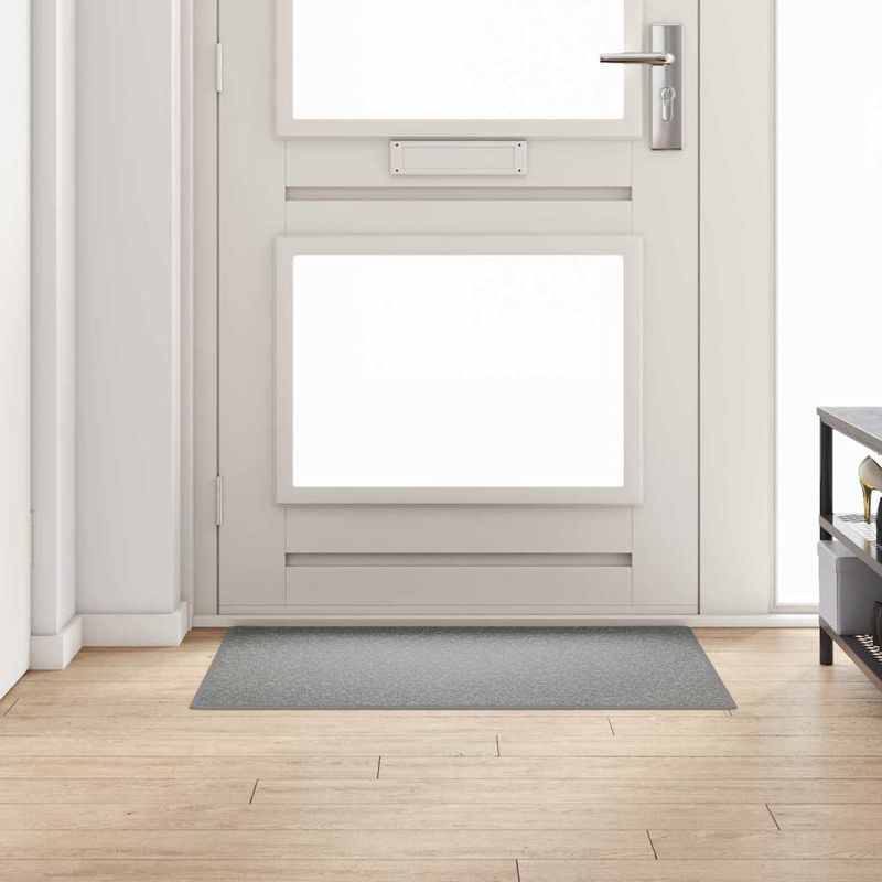 Casa si Gradina - Textile si covoare - Covoare - Covoare casa - Runner din covor Gri deschis 100 x 100 cm 100% polipropilena - Infinity.ro