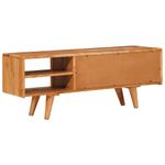 Casa si Gradina - Mobilier - Comode si corpuri - Comode - Cabinet TV cu raft Maro 110 x 30 x 40 cm Lemn Solid de Acacia - Infinity.ro