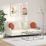 Casa si Gradina - Textile si covoare - Perne si pilote - Perne decorative - Perne de Sezut 2 pcs Rosu portocalie Ø 40 cm - Infinity.ro