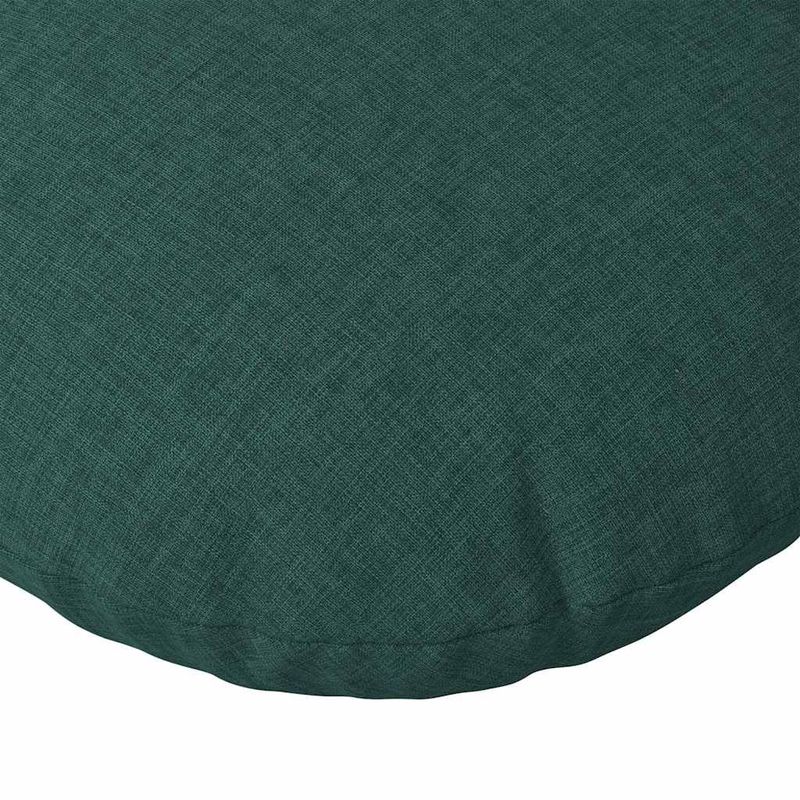 Casa si Gradina - Textile si covoare - Perne si pilote - Perne decorative - Perne de Sezut 2 pcs Verde inchis Ø40 x 13 cm tesatura - Infinity.ro