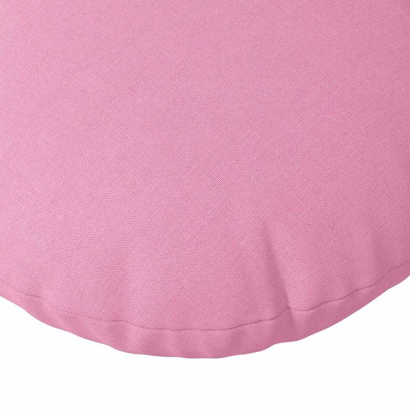 Casa si Gradina - Textile si covoare - Perne si pilote - Perne decorative - Perne de Sezut 2 pcs Roz Ø60 x 21 cm tesatura - Infinity.ro
