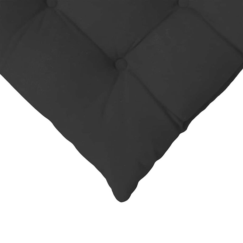 Casa si Gradina - Textile si covoare - Perne si pilote - Perne decorative - Perne de Sezut 4 pcs Negru 40 x 40 x 6 cm Microfibra - Infinity.ro