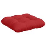 Casa si Gradina - Textile si covoare - Perne si pilote - Perne decorative - Perne de Sezut 4 pcs Rosu 45 x 45 x 12 cm tesatura - Infinity.ro