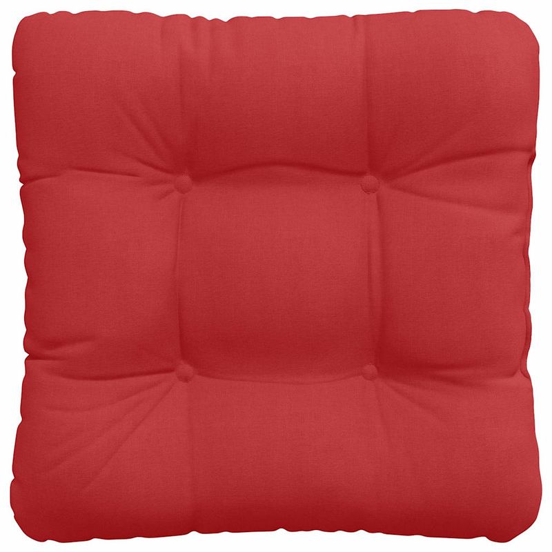 Casa si Gradina - Textile si covoare - Perne si pilote - Perne decorative - Perne de Sezut 4 pcs Rosu 45 x 45 x 12 cm tesatura - Infinity.ro