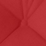 Casa si Gradina - Textile si covoare - Perne si pilote - Perne decorative - Perne de Sezut 4 pcs Rosu 45 x 45 x 12 cm tesatura - Infinity.ro