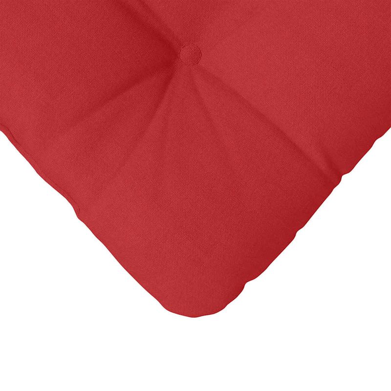 Casa si Gradina - Textile si covoare - Perne si pilote - Perne decorative - Perne de Sezut 4 pcs Rosu 45 x 45 x 12 cm tesatura - Infinity.ro