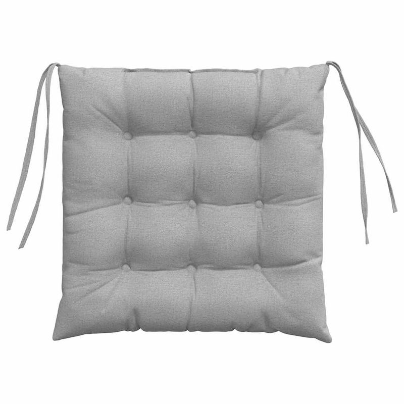 Casa si Gradina - Textile si covoare - Perne si pilote - Perne decorative - Perne de Sezut 2 pcs Gri nori 40 x 40 x 6 cm tesatura - Infinity.ro