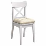 Casa si Gradina - Textile si covoare - Perne si pilote - Perne decorative - Perne de Sezut 4 pcs Crem 40 x 40 cm Tesatura din corduroy - Infinity.ro