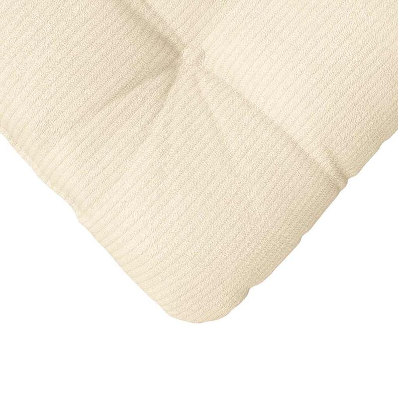 Casa si Gradina - Textile si covoare - Perne si pilote - Perne decorative - Perne de Sezut 4 pcs Crem 40 x 40 cm Tesatura din corduroy - Infinity.ro