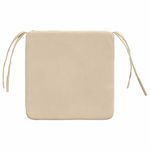 Casa si Gradina - Textile si covoare - Perne si pilote - Perne decorative - Perne de Sezut 4 pcs Crem 40 x 40 x 3 cm - Infinity.ro
