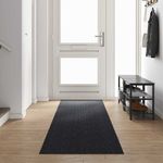 Casa si Gradina - Textile si covoare - Covoare - Covoare casa - Runner din covor Antracit 80 x 400 cm tesatura - Infinity.ro