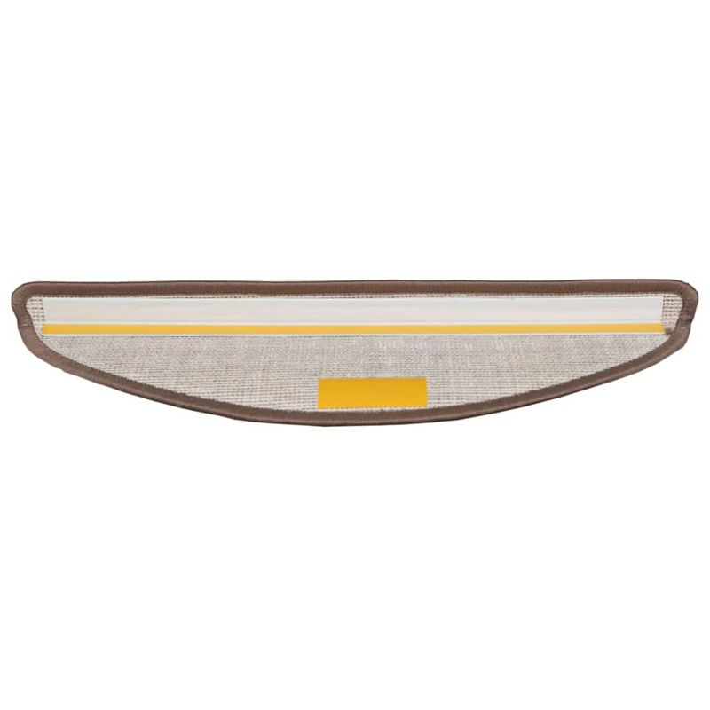 Casa si Gradina - Textile si covoare - Covoare - Covoare casa - Mochete autocolante pentru scara 15 pcs Maro 56 x 17 x 3 cm - Infinity.ro