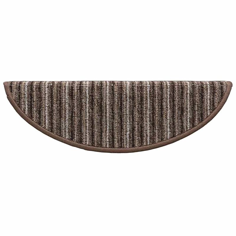 Casa si Gradina - Textile si covoare - Covoare - Covoare casa - Mochete autocolante pentru scara 15 pcs Maro 56 x 17 x 3 cm - Infinity.ro